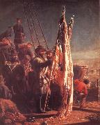 Thomas Waterman Wood The Return of the Flags 1865 Sweden oil painting artist
